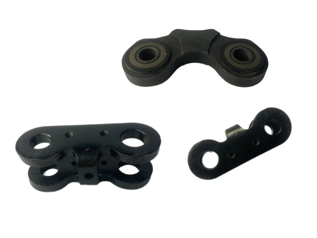 Редукторы, орбитролы, сошки, тяги рулевые, серьги, пластины