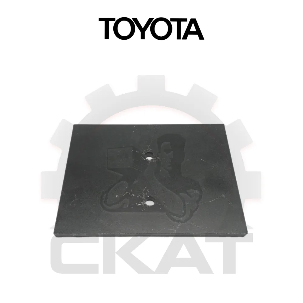 Пластина опоры моста управляемого Toyota 7FD10-7FD30, 7FG10-7FG30, 7FB15-7FB30 (160х122х8мм)