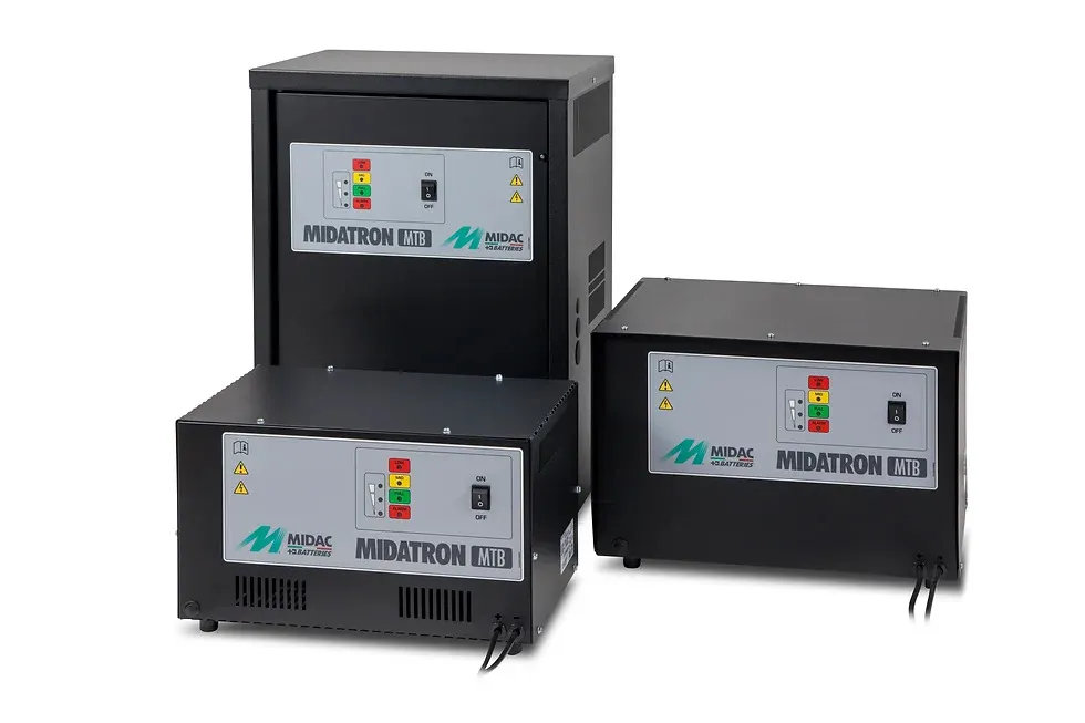 Зарядное устройство Midac MTB 24-50M внешнее 24В 50А Midatron MTB 1-фазное