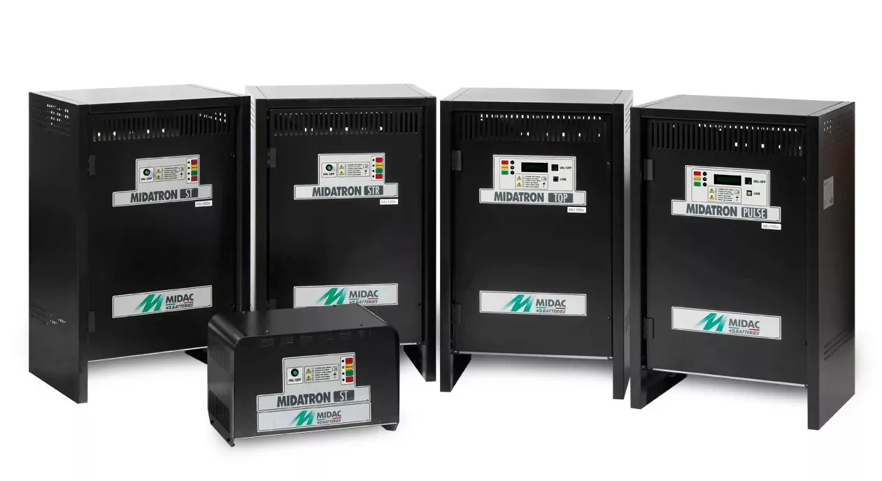 Зарядное устройство Midac STR 24-120 внешнее 24В 120А Midatron 3-фазное