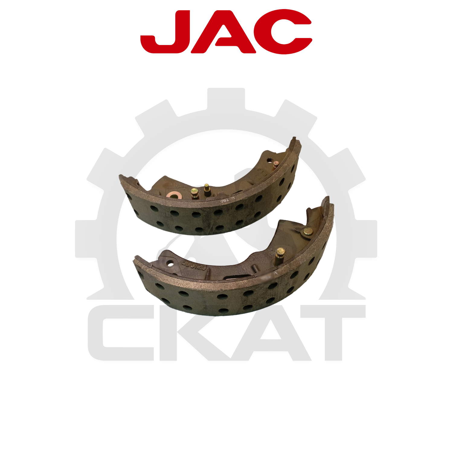 Колодки тормозные JAC CPCD35-50, CPQD35-50 (компл. 2шт)