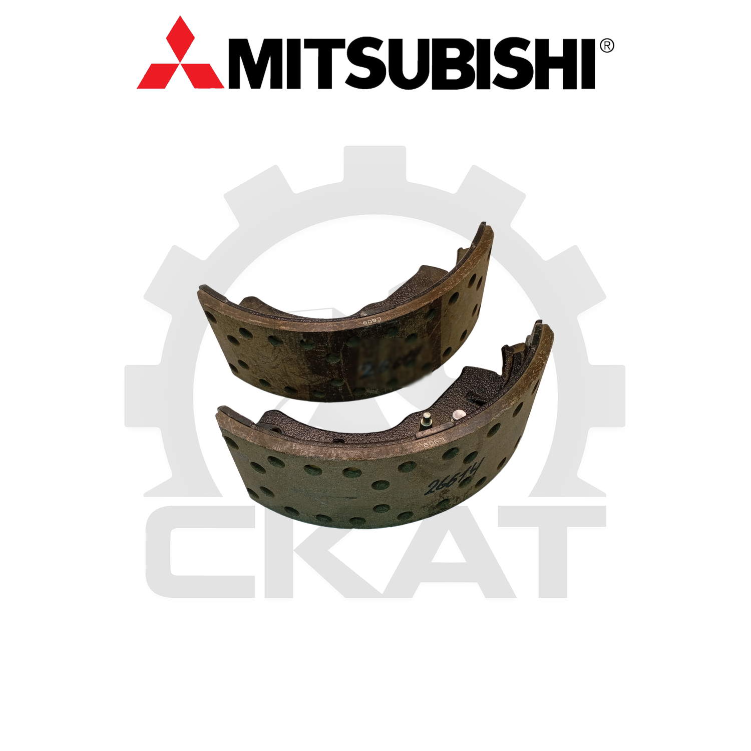 Колодки тормозные Mitsubishi FD60-70 (компл. 2шт)