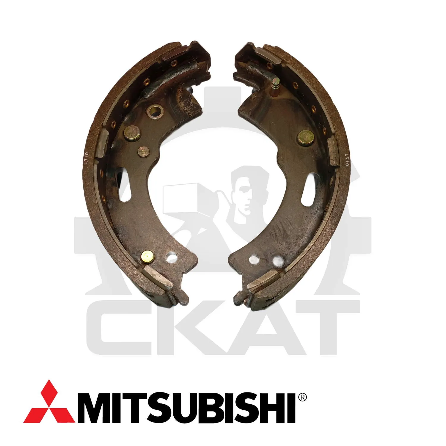 Колодки тормозные Mitsubishi FD/FG35-50 (компл. на колесо)