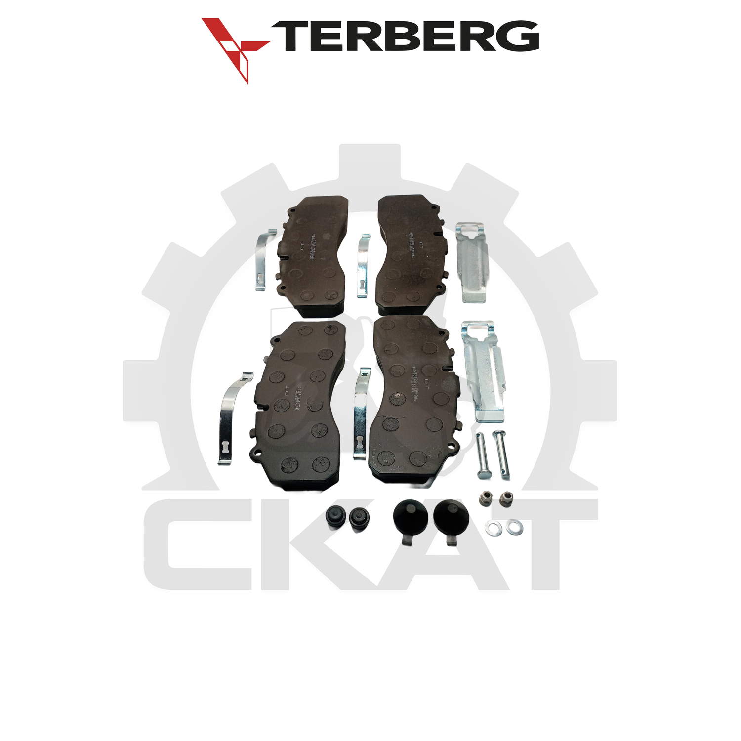 Колодки тормозные Terberg RT222 (компл. 4шт)