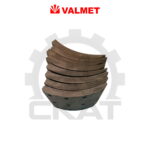 Накладки тормозной колодки Valmet TD1206-1612(A) (компл. 8 шт)