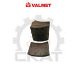 Накладки тормозной колодки Valmet TD1206-1612(A) (компл. 8 шт)
