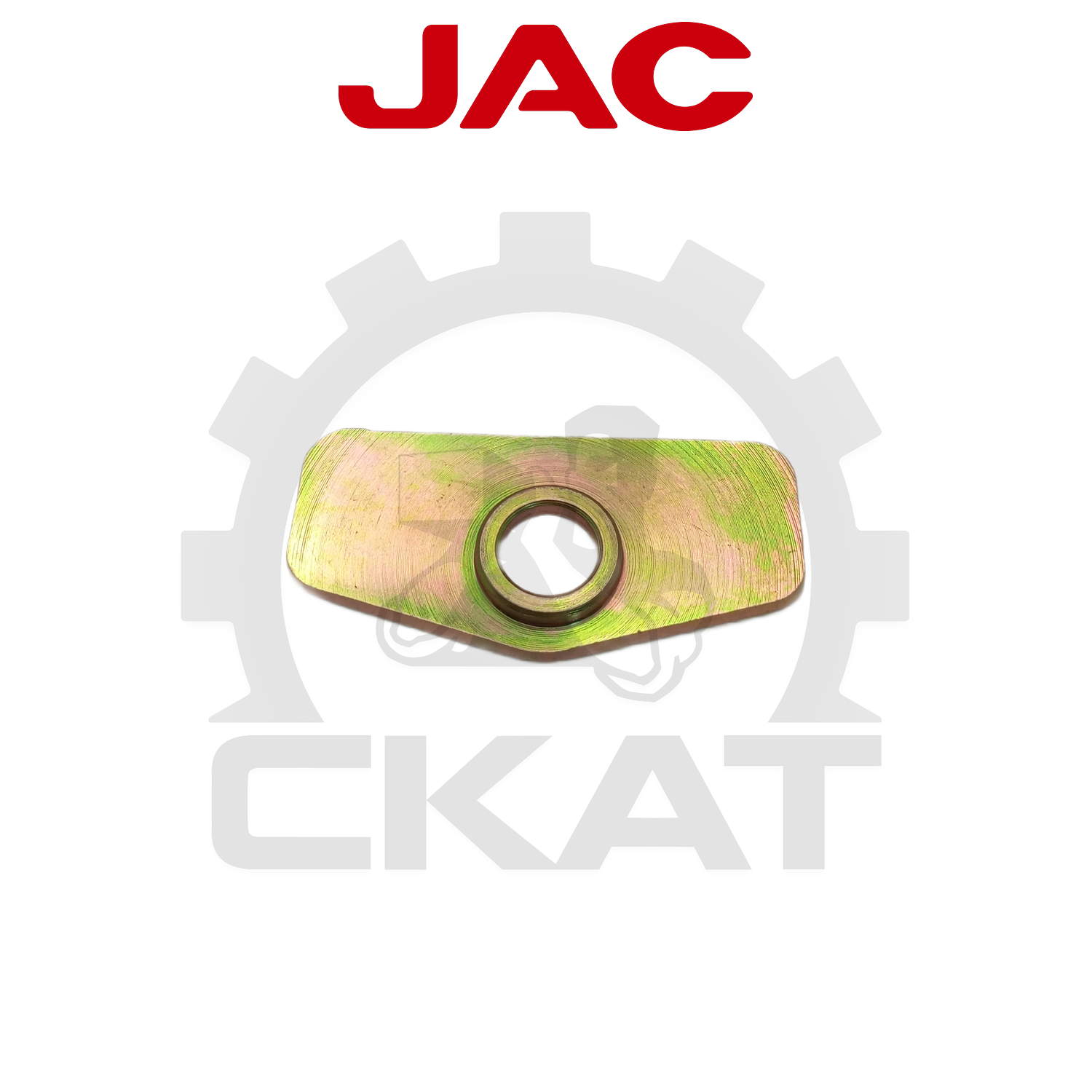 Пластина направляющая тормозной колодки JAC CPCD/CPQD15-50, CPD15-50 (1шт)
