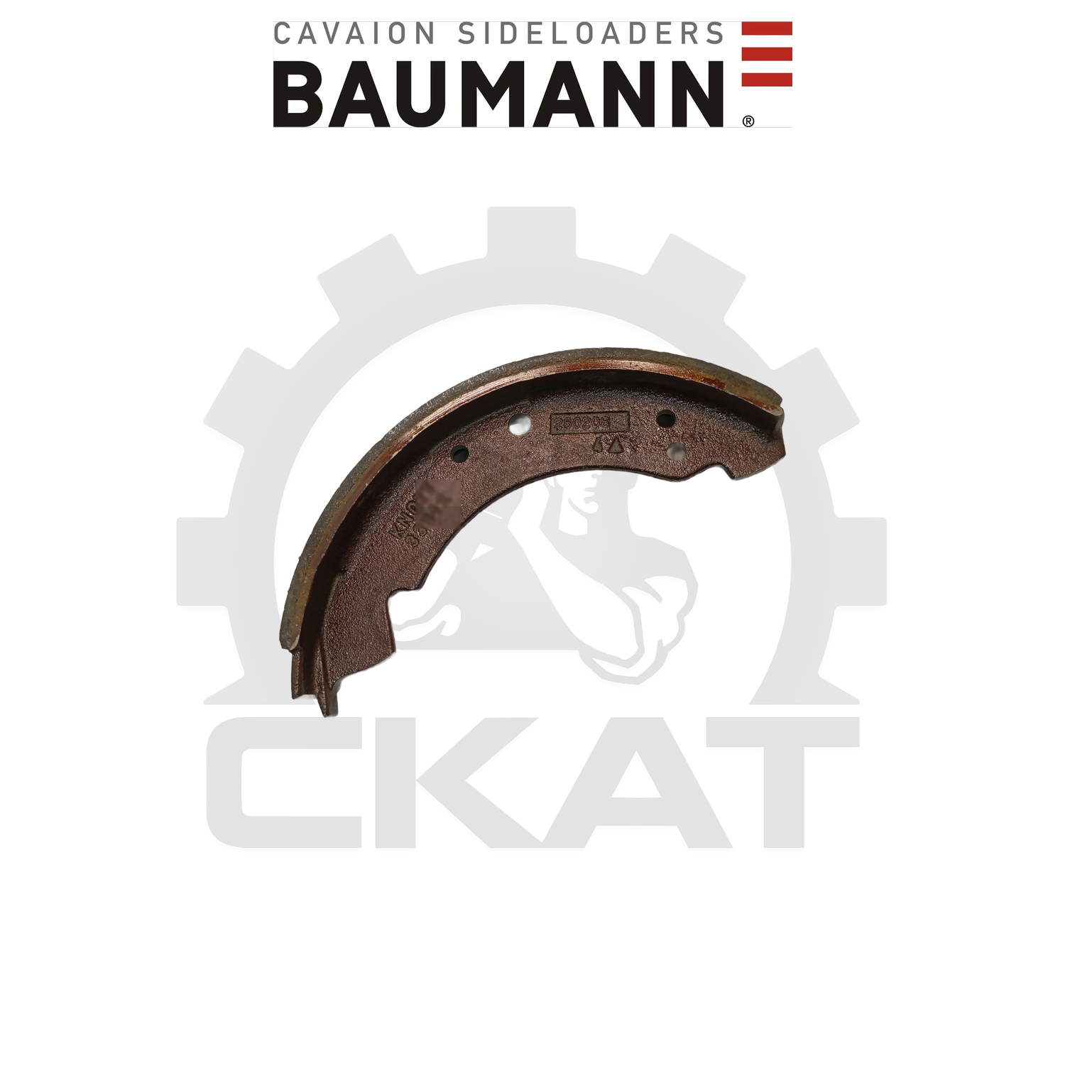 Колодка тормозная Baumann DFQ30/12/40, HX40/12/40-45 (1шт) Оригинал