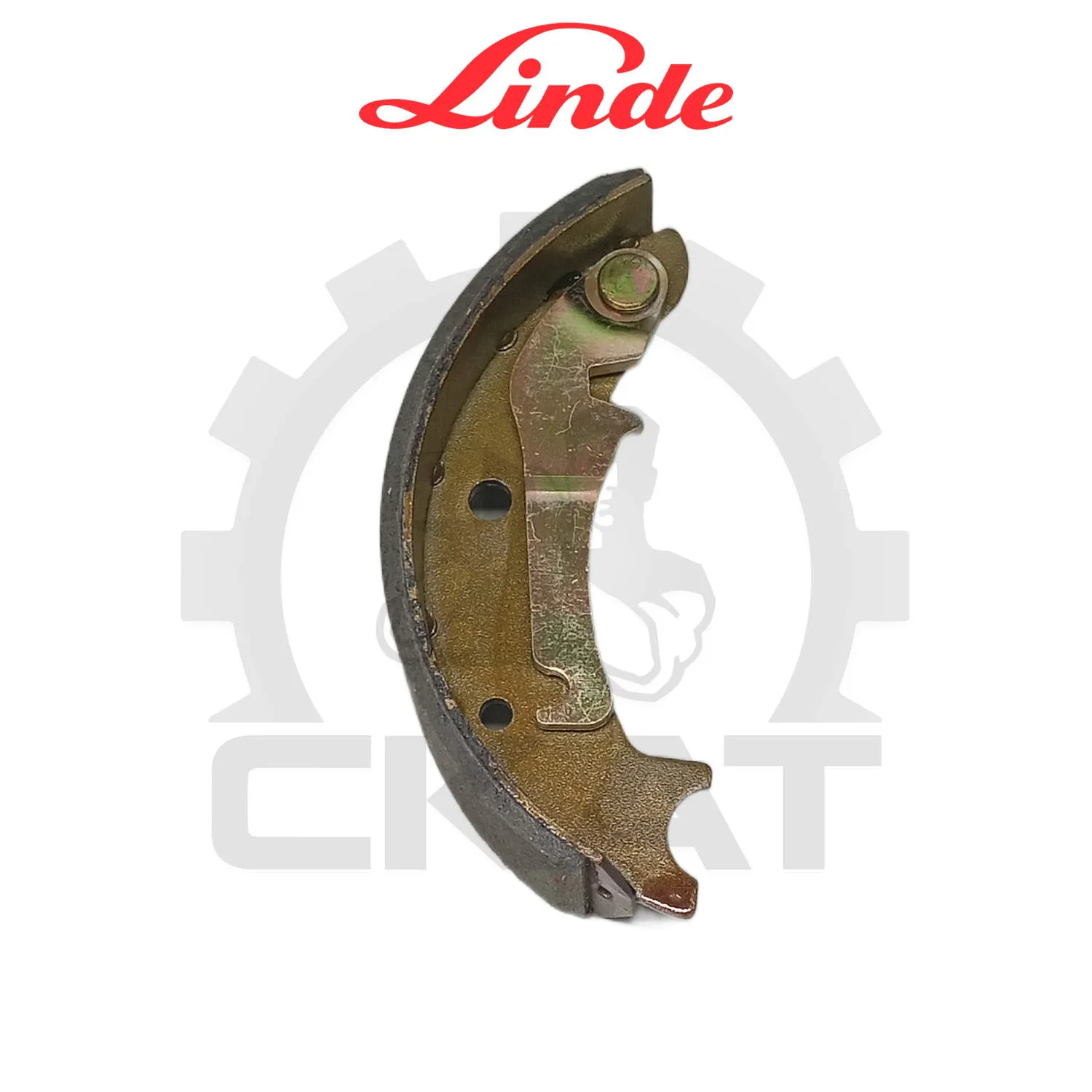 Колодка тормозная Linde L12-16 (1шт) с рычагом