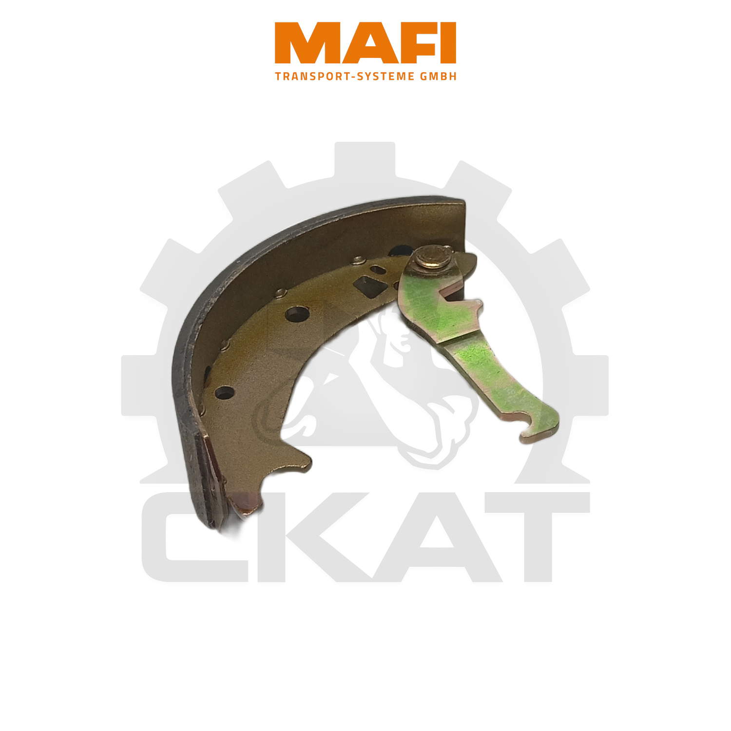 Колодка тормозная Mafi MTE2/10AC (1шт) с рычагом