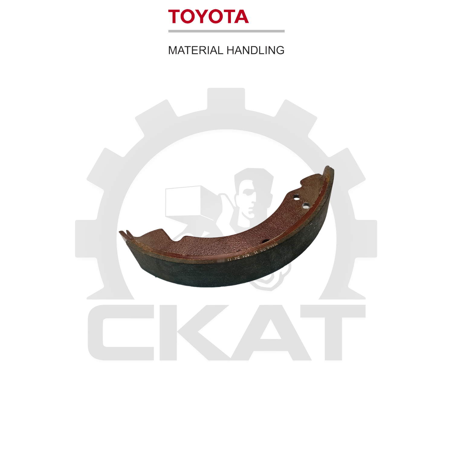Колодка тормозная Toyota 7FG15-20, 7FD15-20 (1шт)
