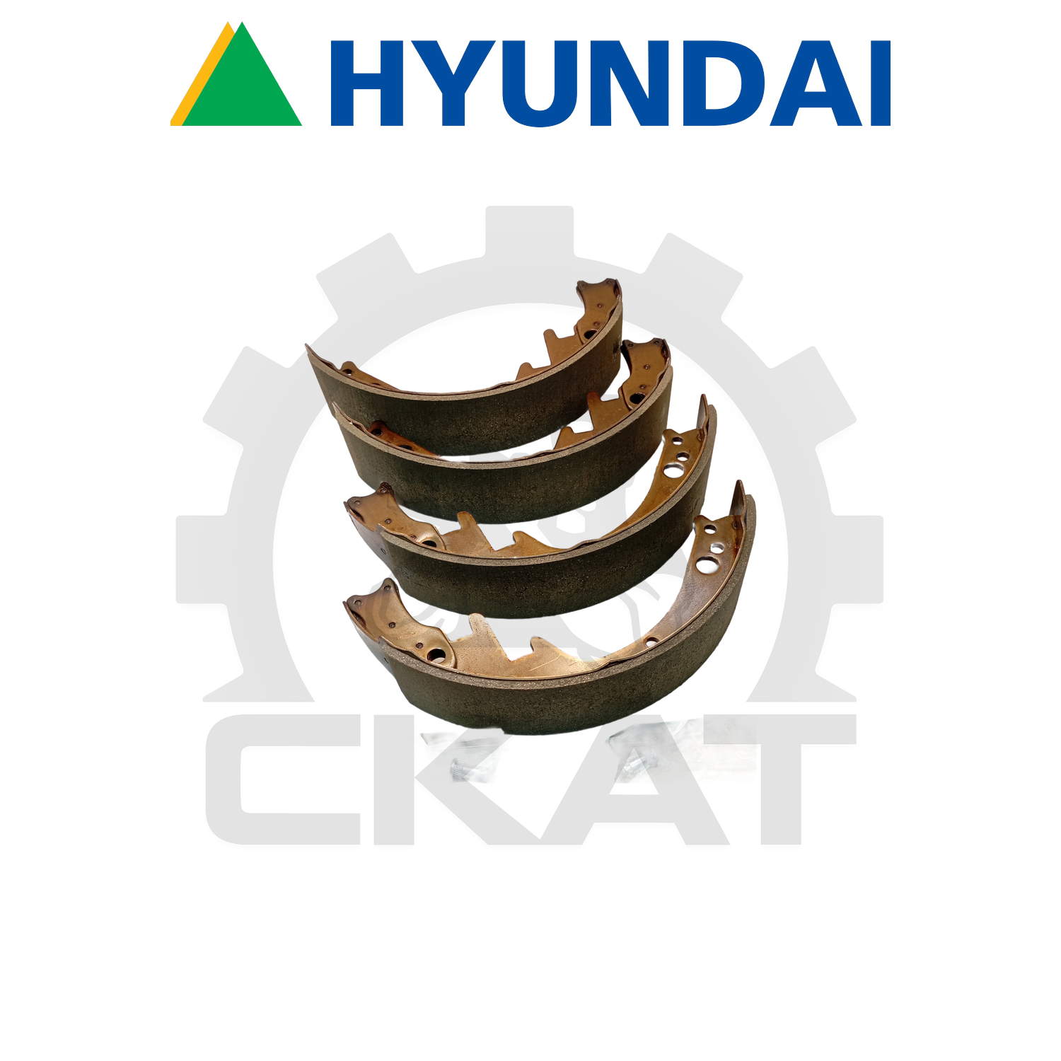 Колодки тормозные Hyundai 15-20D/G/L (компл. 4шт)