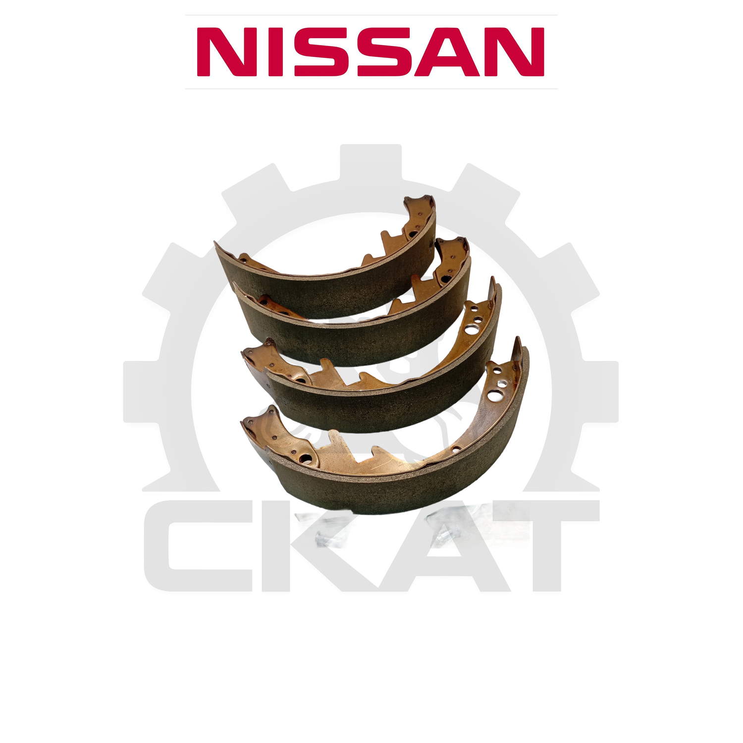 Колодки тормозные Nissan A15-18 (компл. 4шт)