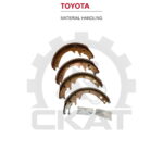 Колодки тормозные Toyota 7-8FD/FG15-20 (компл. 4шт)