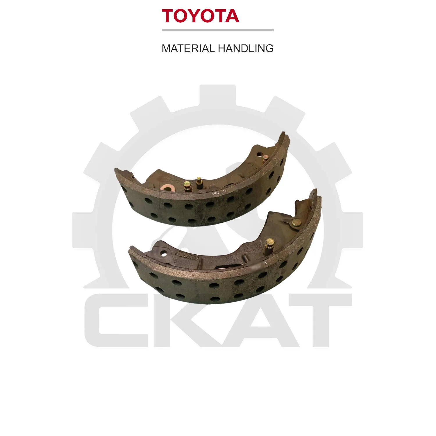 Колодки тормозные Toyota 7-8FD/FG35-50 (компл. 2шт)