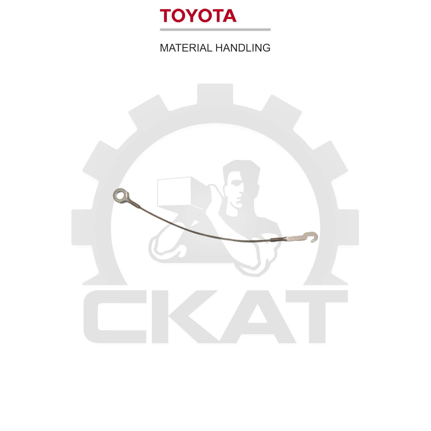 Тросик тормозной колодки Toyota 7-8FD/FG20-35, 7-8FB20-35 (1шт)