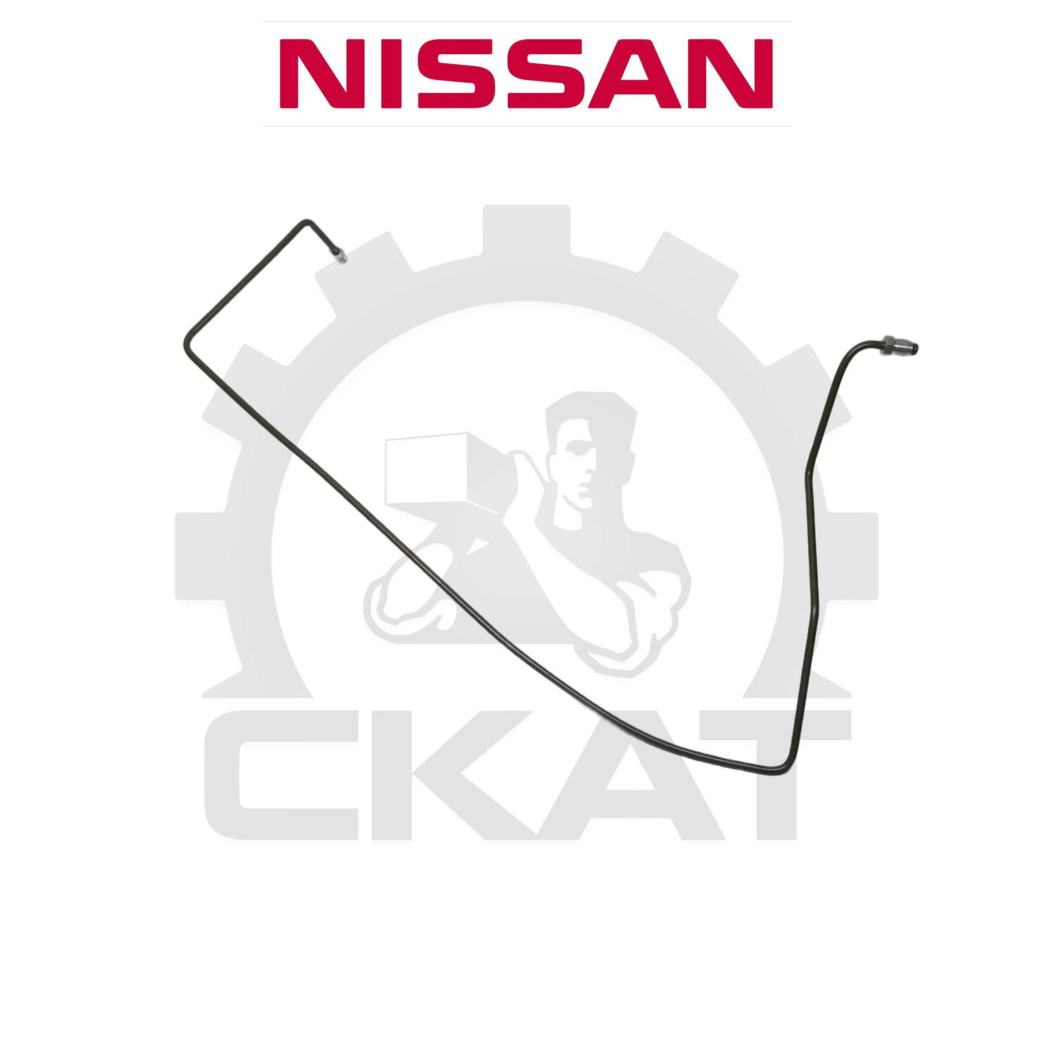 Трубка тормозная Nissan F1A15-18U, правая
