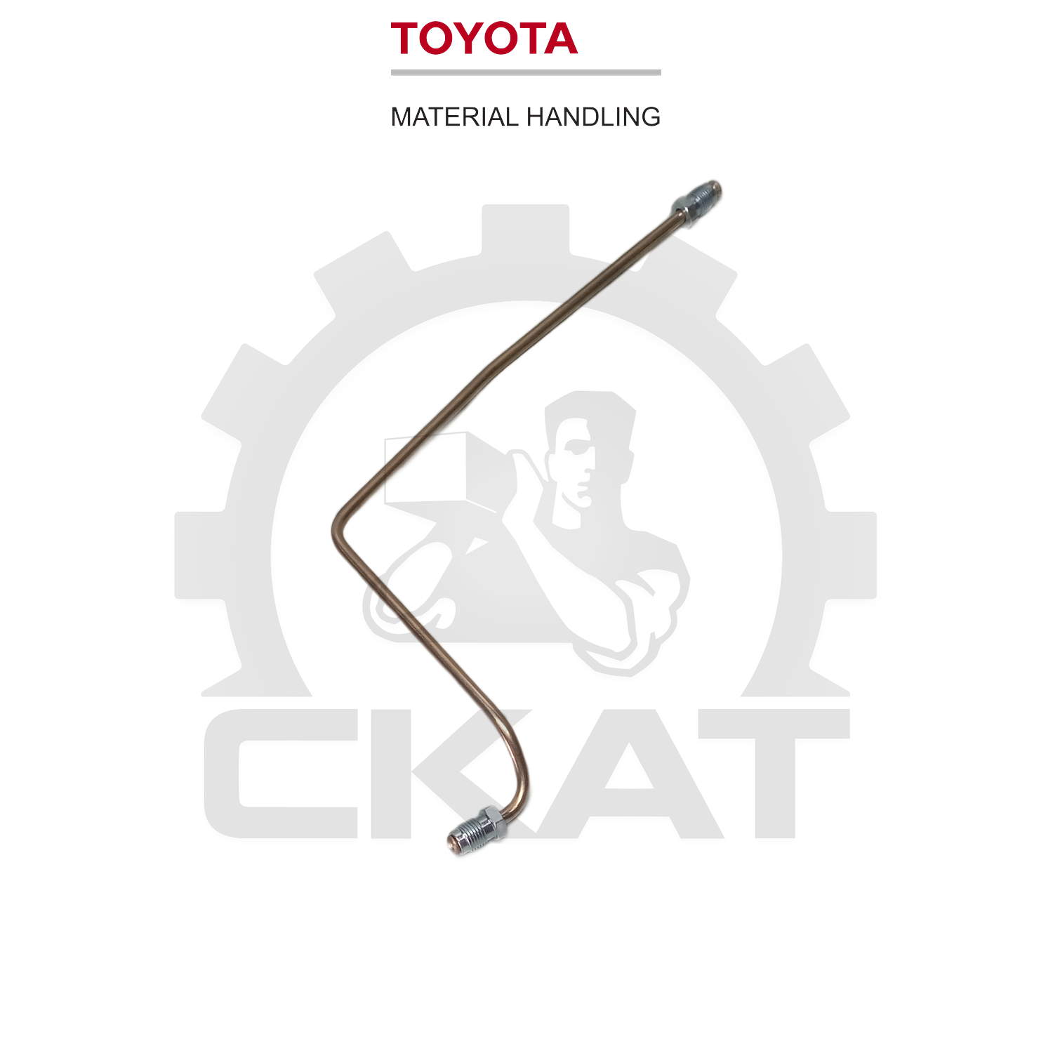 Трубка тормозная Toyota 7-8FD/FG33-50, 8FB20-40, левый контур