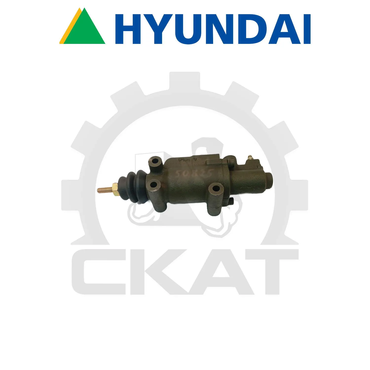 Цилиндр тормозной главный Hyundai 20-33D/G/L, в сборе с усилителем