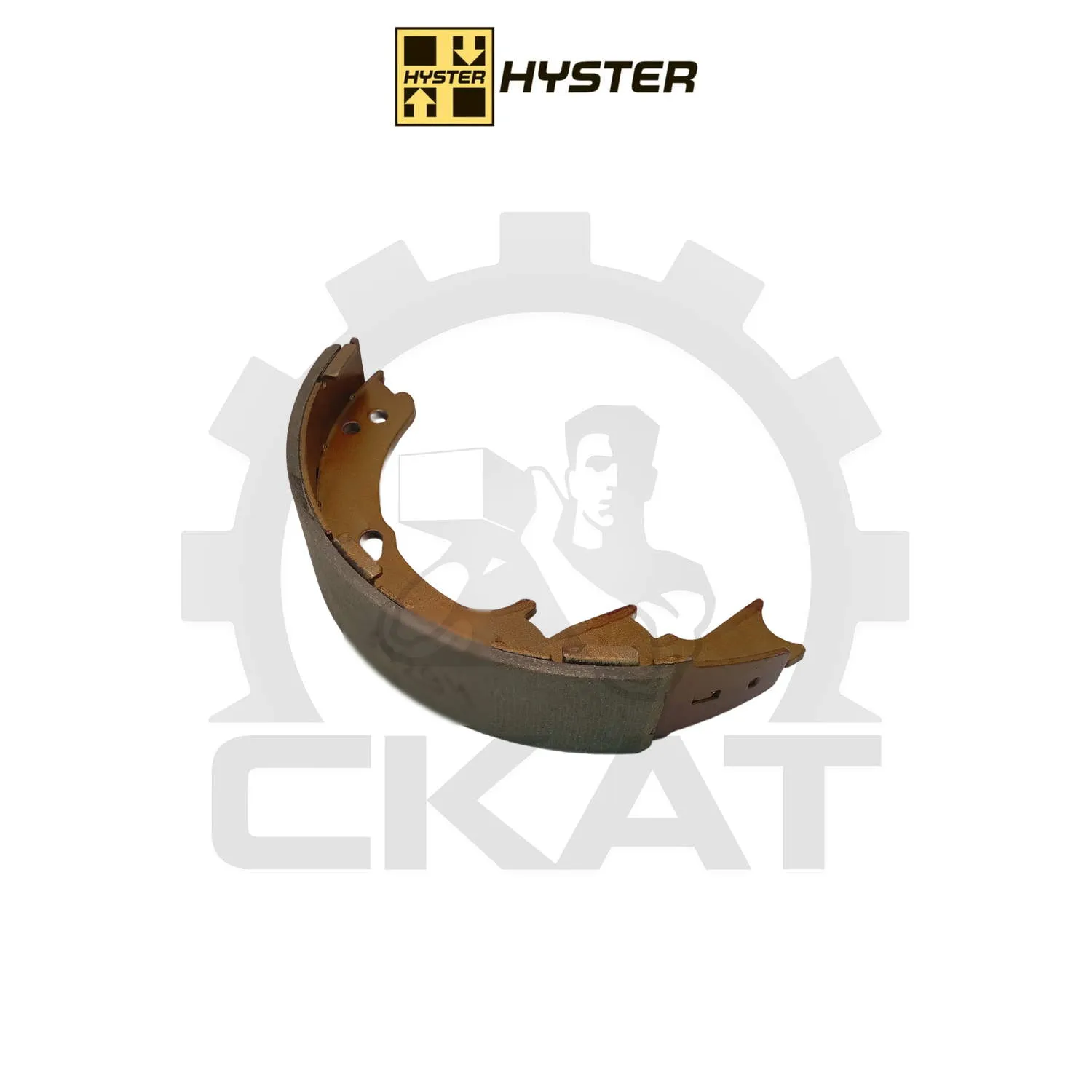 Колодка тормозная Hyster H2.0-3.0FT/XT, J2.0-3.0XN (1шт)