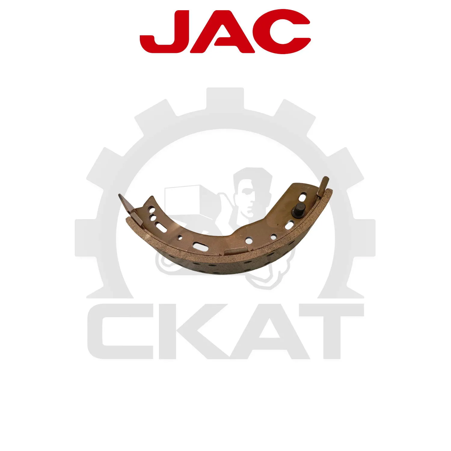 Колодка тормозная JAC CPCD35-50, CPQD35-50 (1шт)