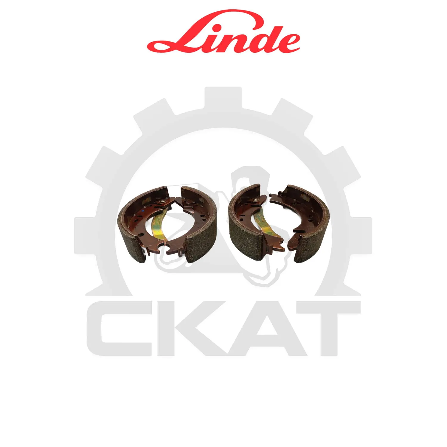 Колодки тормозные Linde P60C/Z (компл. 4 шт) с рычагом