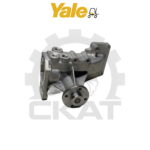 Корпус термостата системы охлаждения двигателя Yale GLC60-70VX, GLP40-55VX со шкивом крыльчатки вентилятора