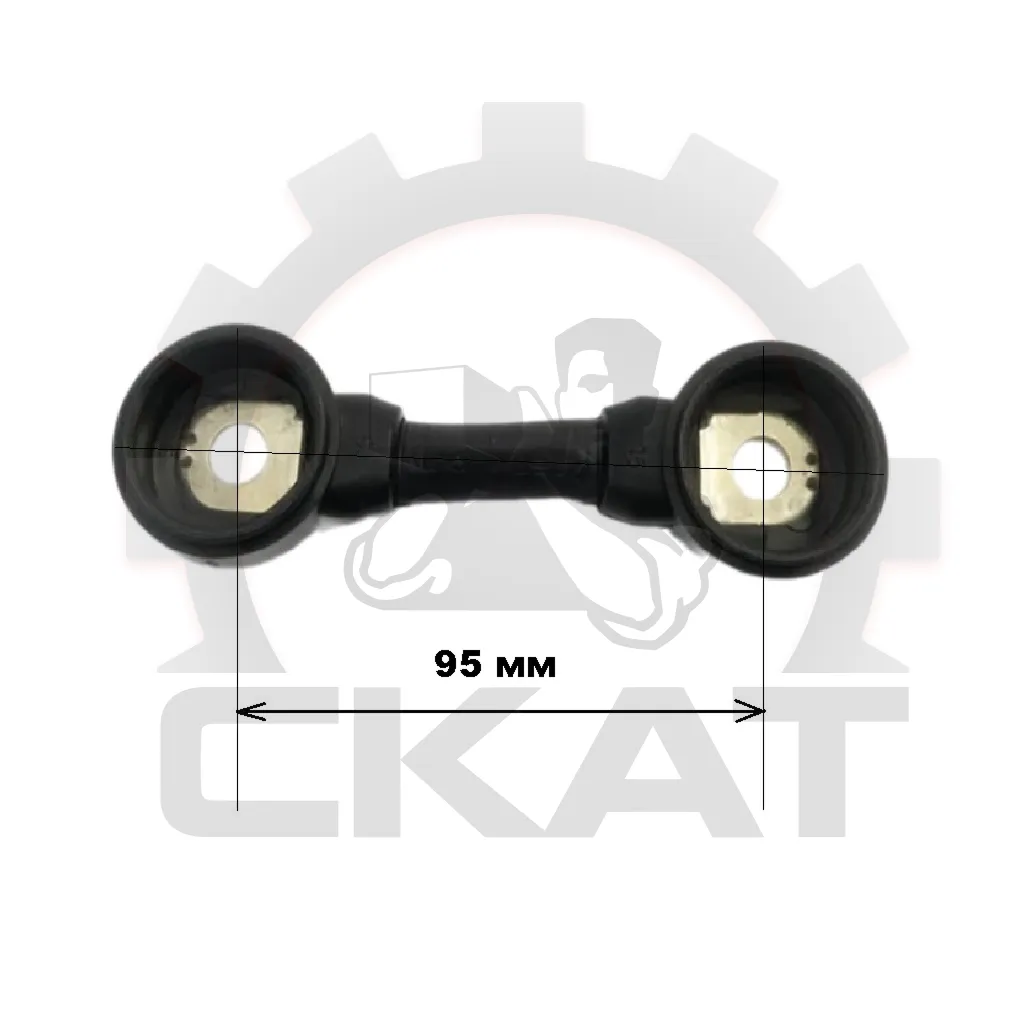 Перемычка АКБ гибкая 35x95 с заглушками