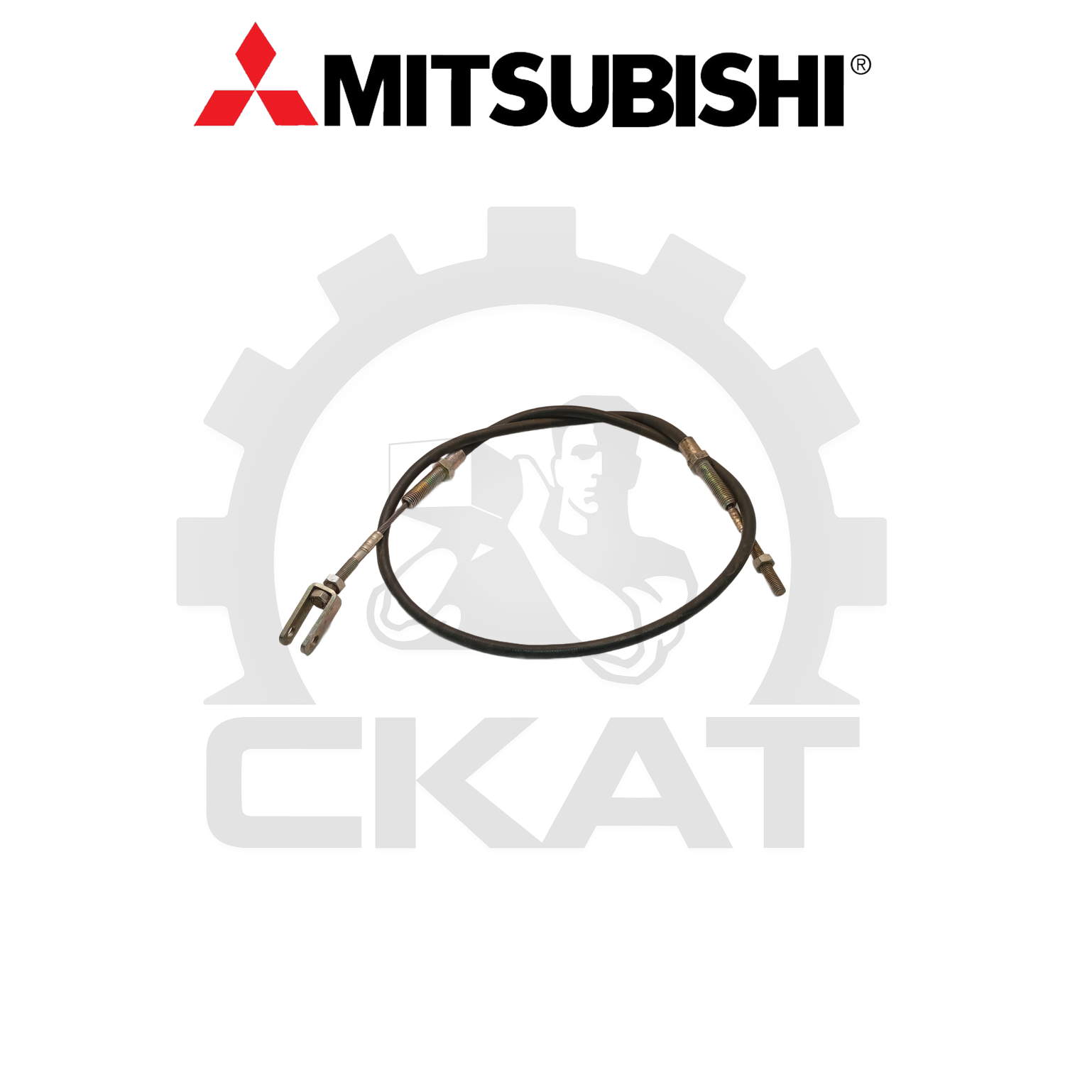 Трос акселератора Mitsubishi FD80, 1380мм