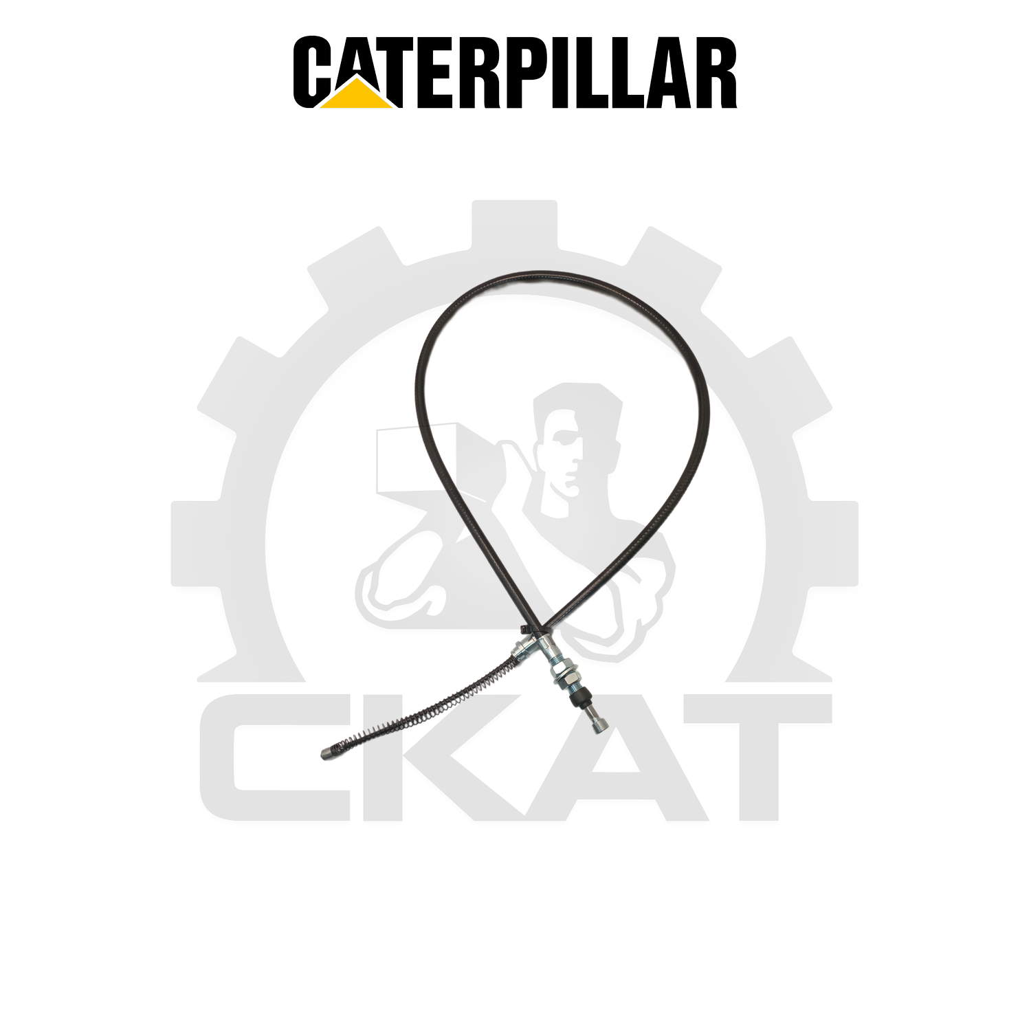 Трос тормоза стояночного Caterpillar DP/GP20-35, левый 1170мм