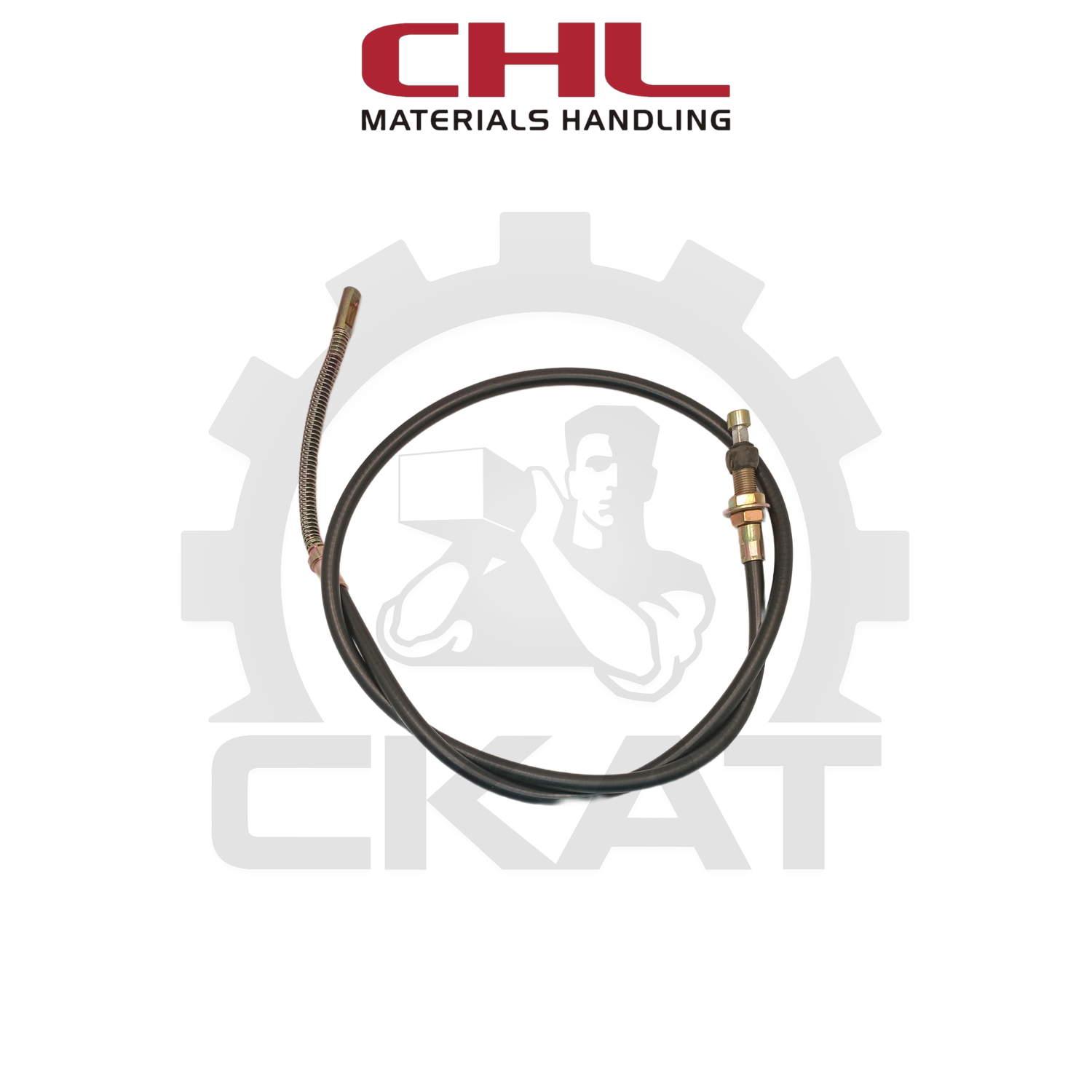 Трос тормоза стояночного CHL CPCD/CPQYD20-30, левый 1370мм