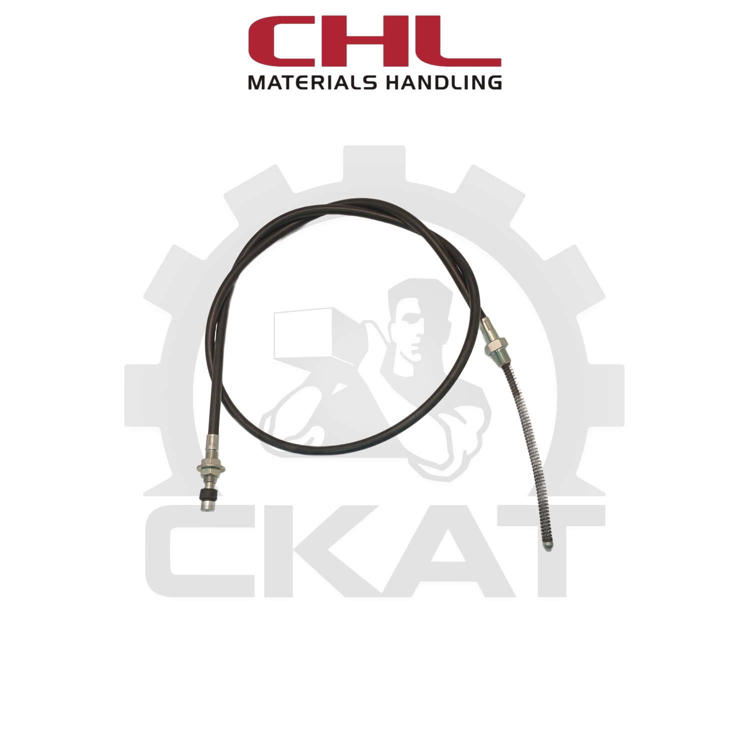 Трос тормоза стояночного CHL CPCD/CPQYD35-50, левый 1680мм