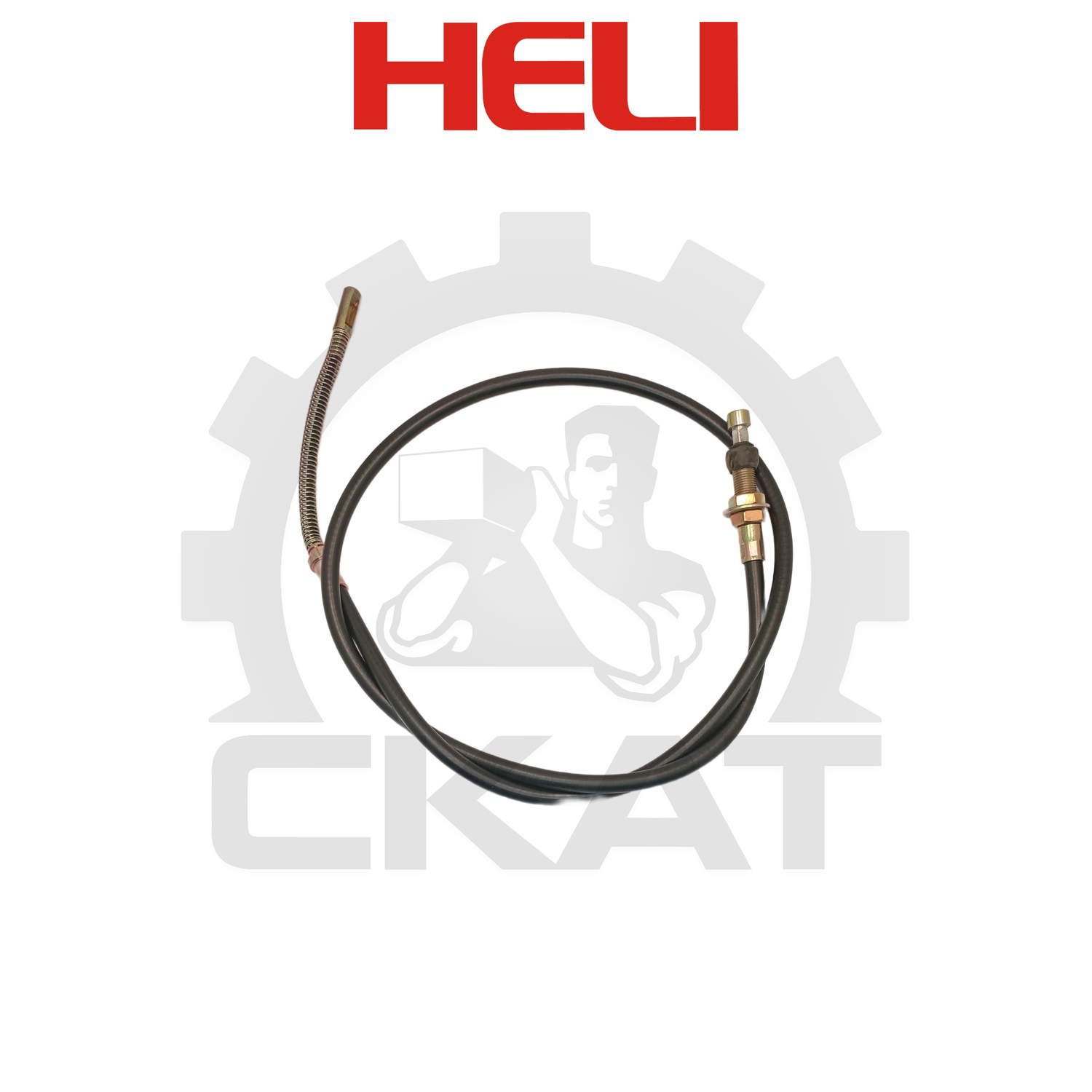 Трос тормоза стояночного Heli CPCD/CPQD20-30, левый 1370мм
