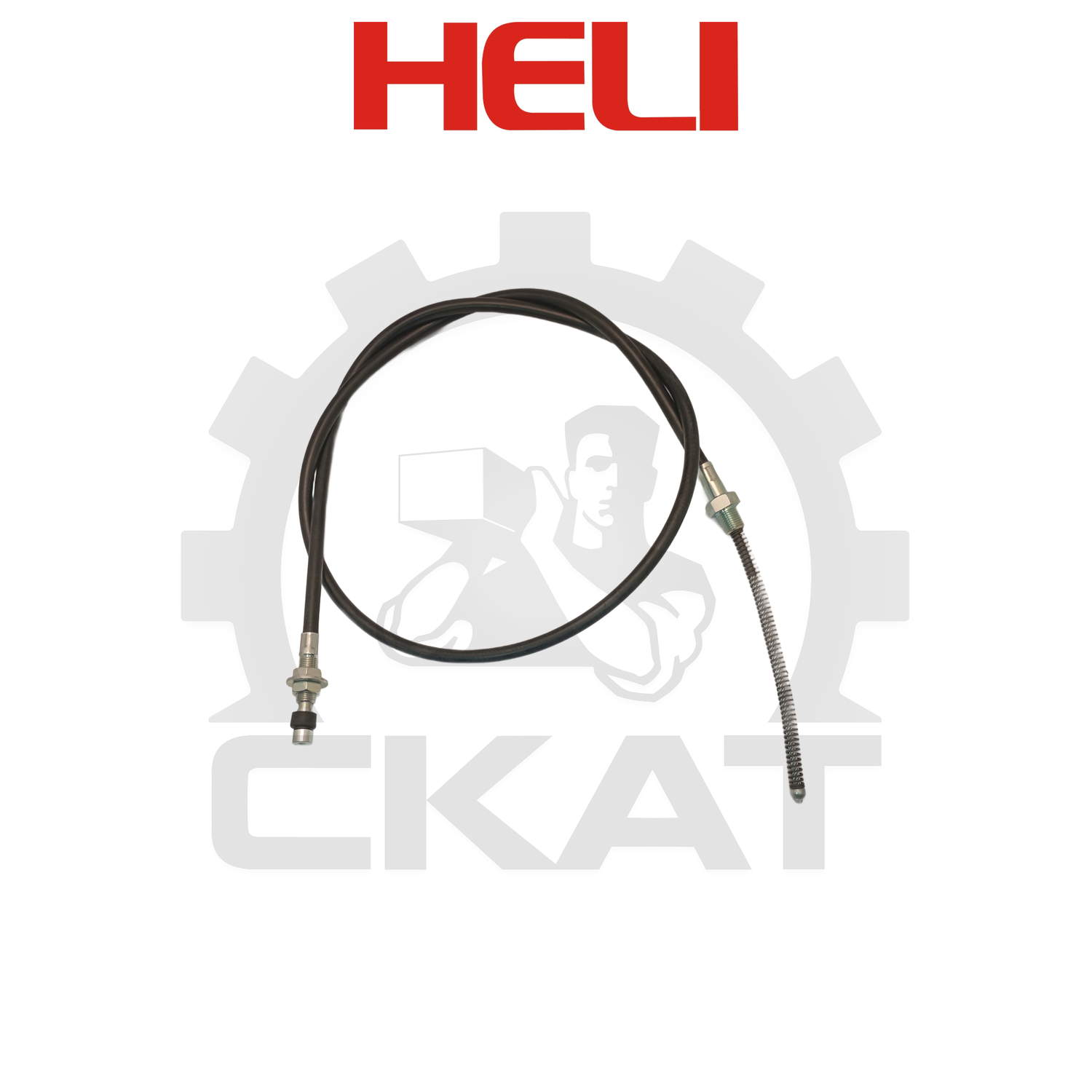 Трос тормоза стояночного Heli CPCD/CPQD35-50, левый 1680мм