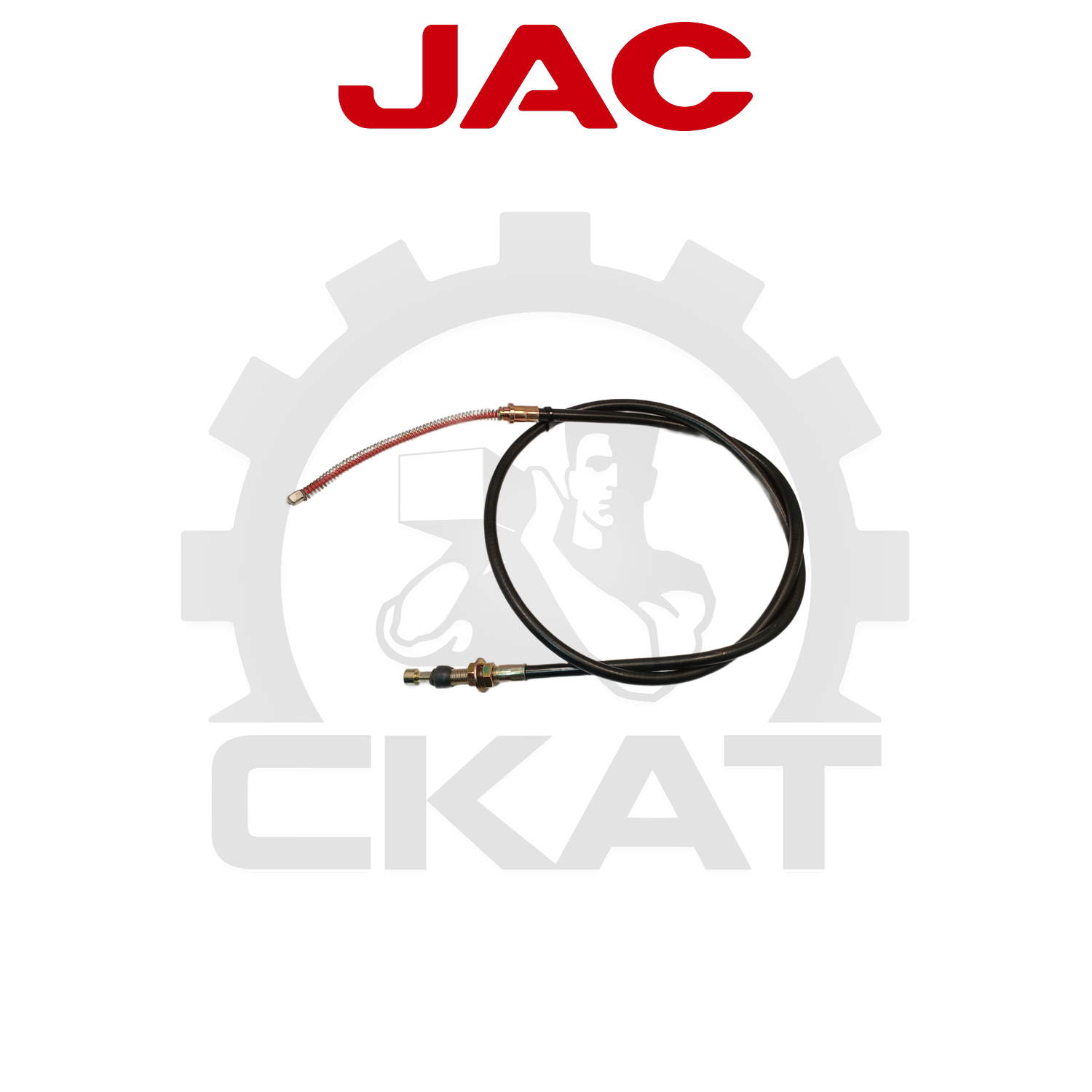 Трос тормоза стояночного JAC CPCD/CPQD20-25, CPD20-25, левый 1500мм