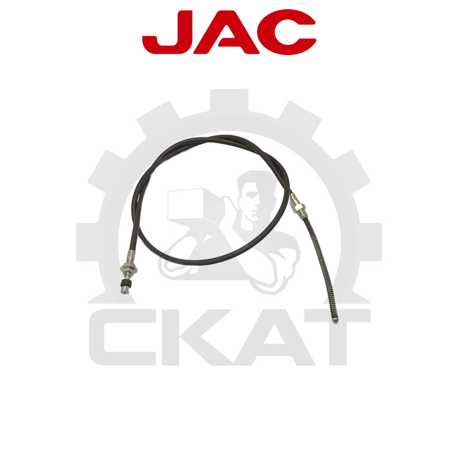 Трос тормоза стояночного JAC CPCD/CPQD35-50, левый 1680мм