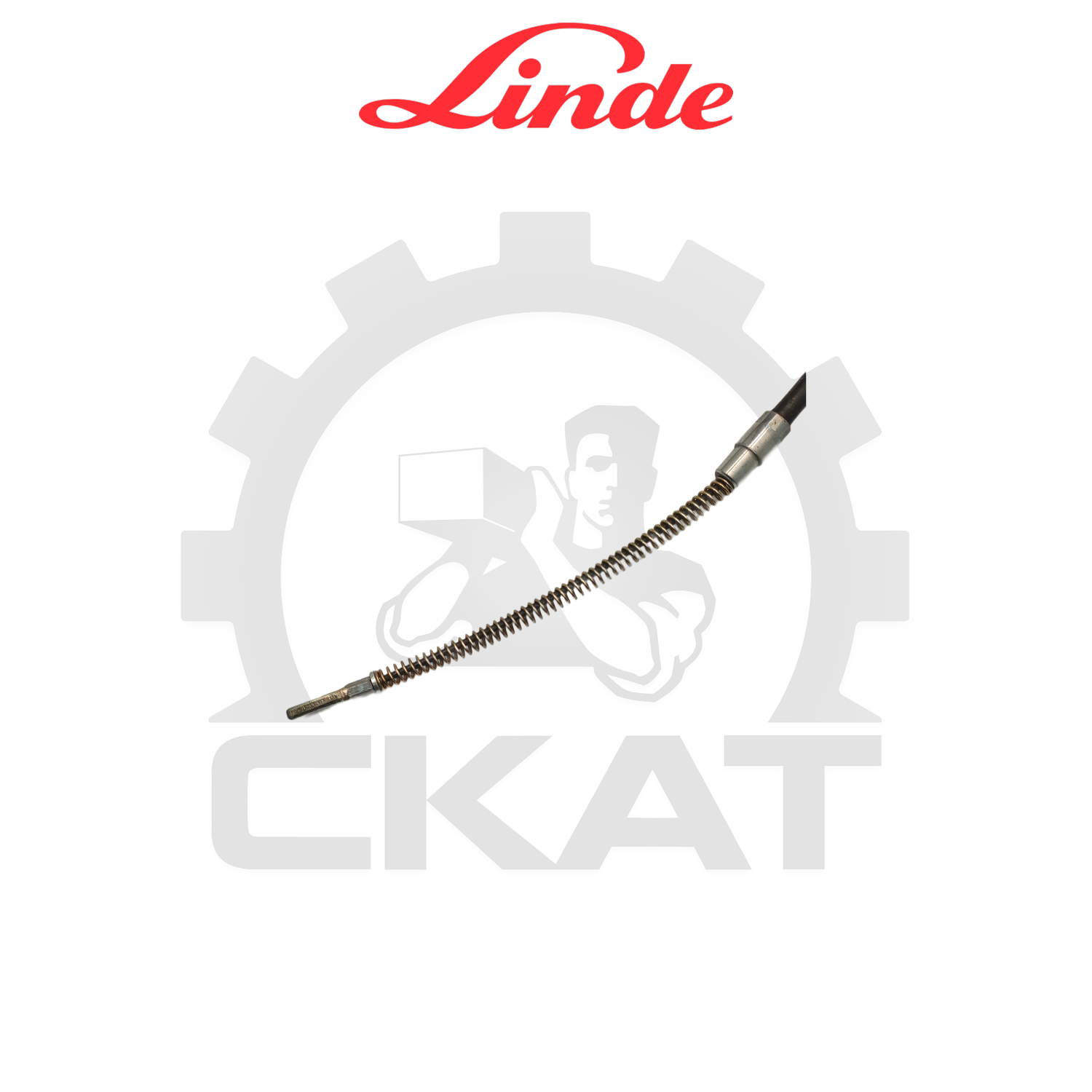 Трос тормоза стояночного Linde E35-48P, 2765мм