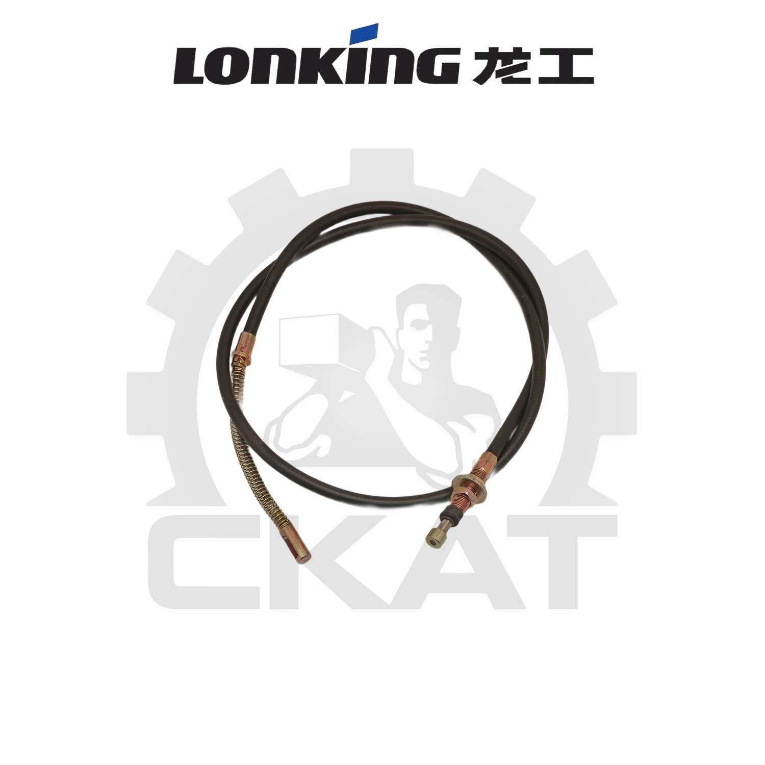 Трос тормоза стояночного Lonking CPCD/CPQD20-35, FD/LG20-35, левый 1500мм