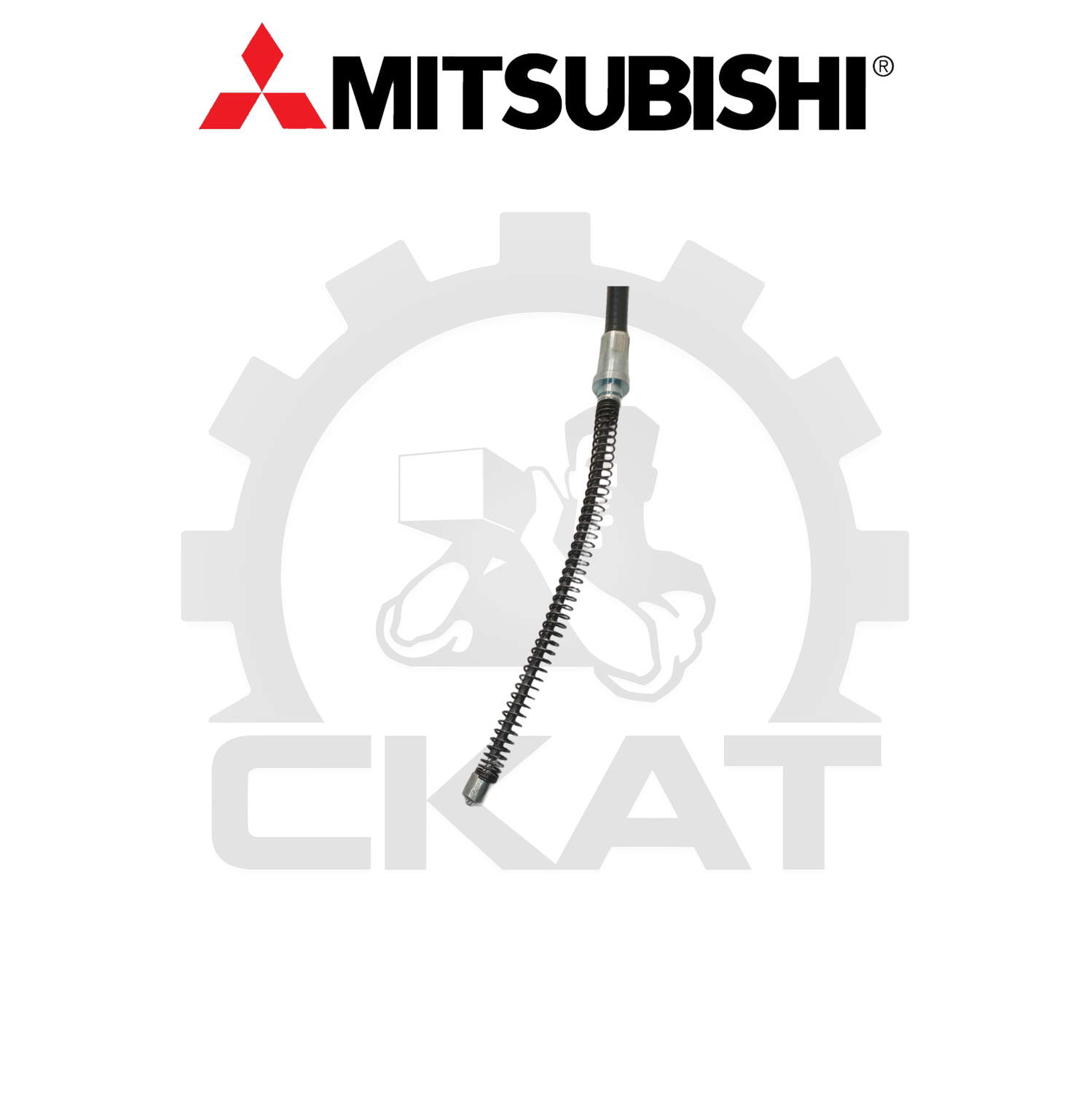 Трос тормоза стояночного Mitsubishi FD/FG20-35N, левый 1170мм