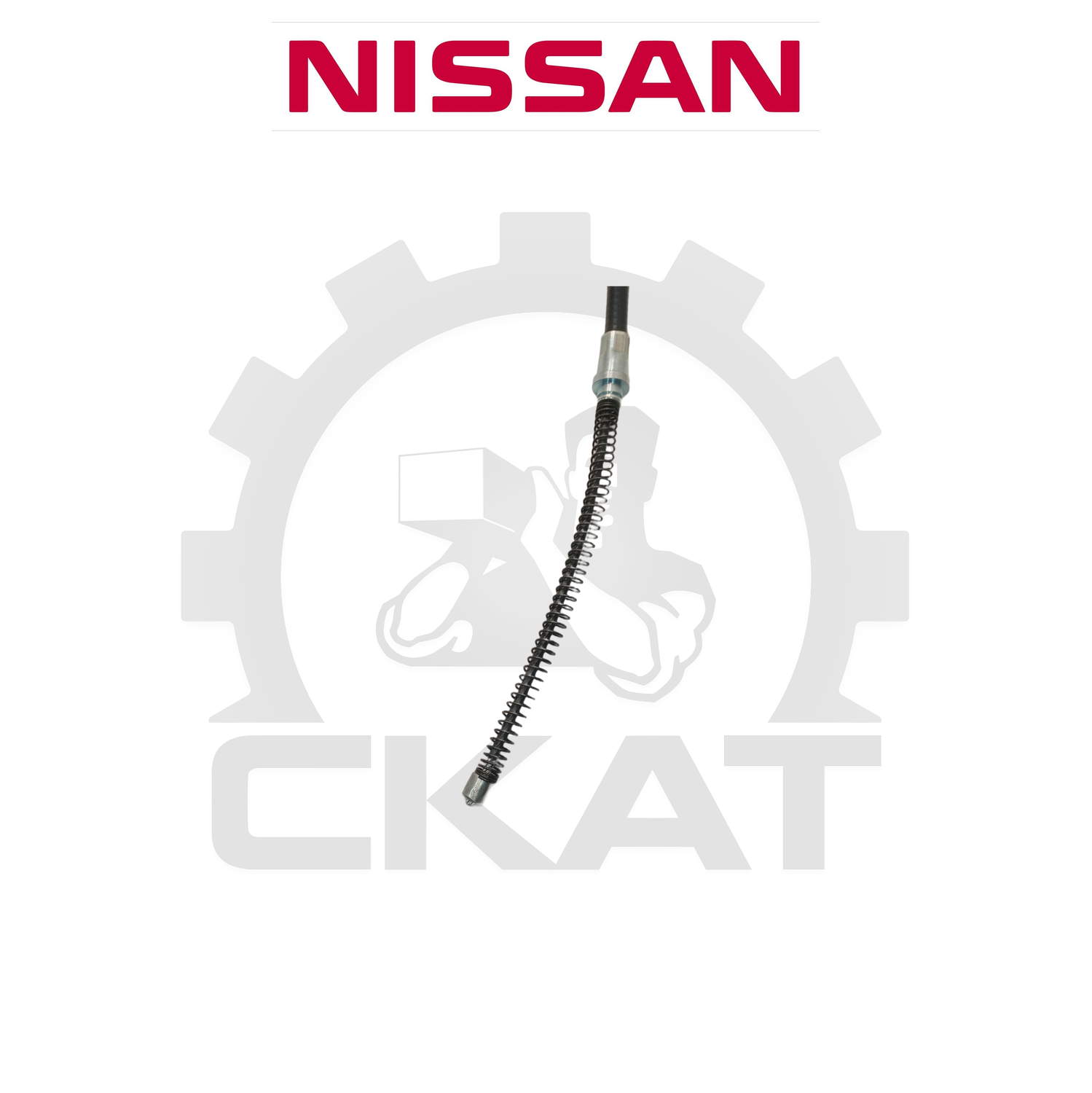 Трос тормоза стояночного Nissan A20-35, левый 1170мм