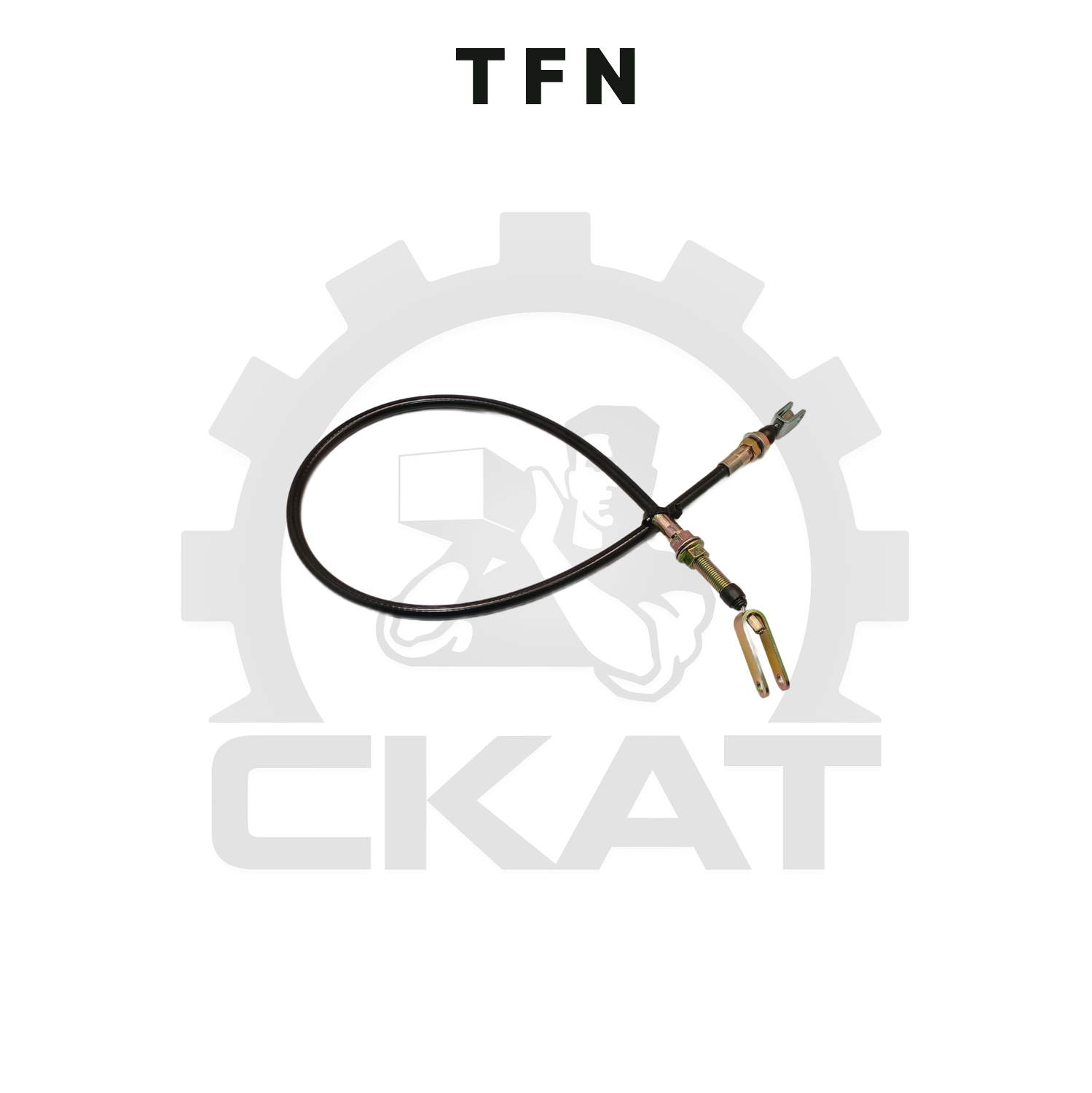Трос тормоза стояночного TFN CPCD/CPQD15-30, 860мм