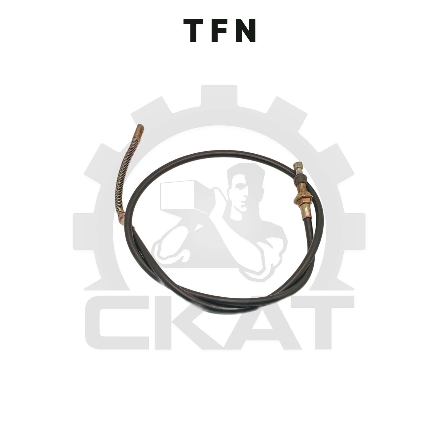 Трос тормоза стояночного TFN CPCD/CPQD20-30, левый 1370мм