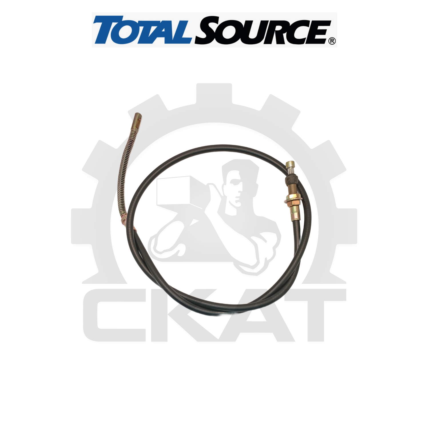 Трос тормоза стояночного Total Source (1791377), левый 1370мм