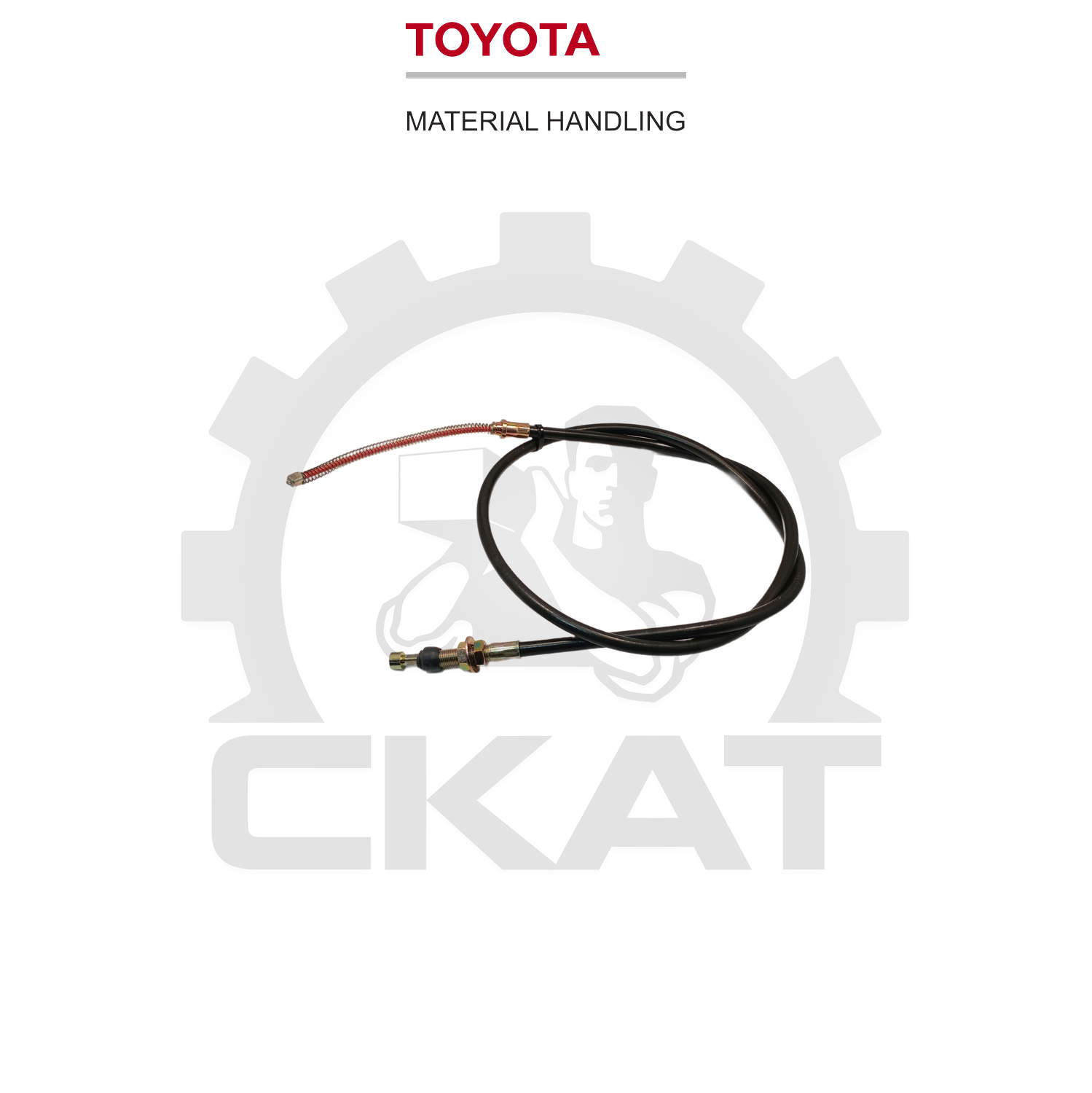 Трос тормоза стояночного Toyota 7-8FD/FG20-25,7-8FB20-25, SD/SG10-12, левый 1500мм