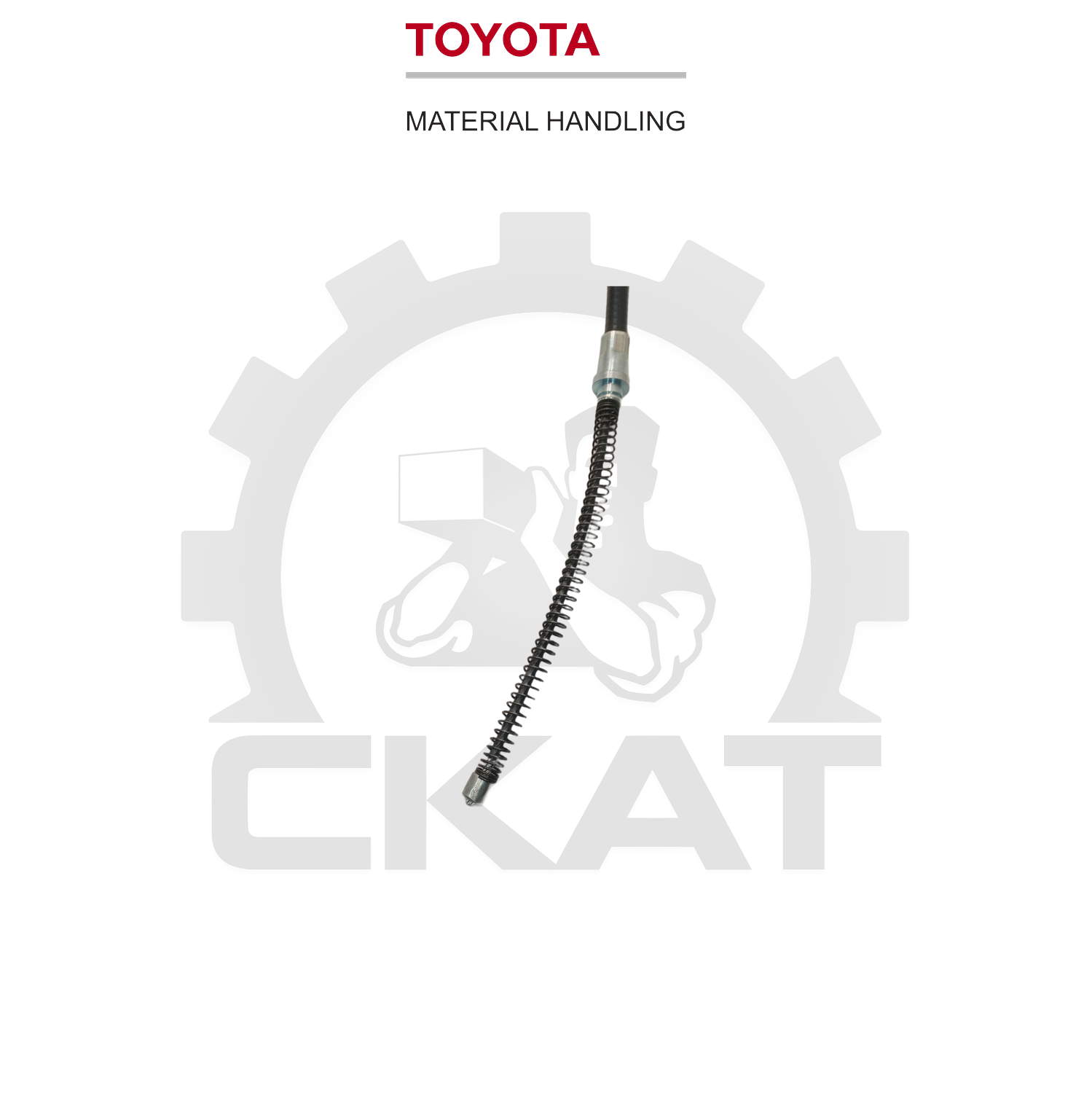 Трос тормоза стояночного Toyota 7-8FD/FG20-35, левый 1170мм