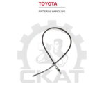 Трос тормоза стояночного Toyota 7-8FD/FG20-35, левый 1170мм