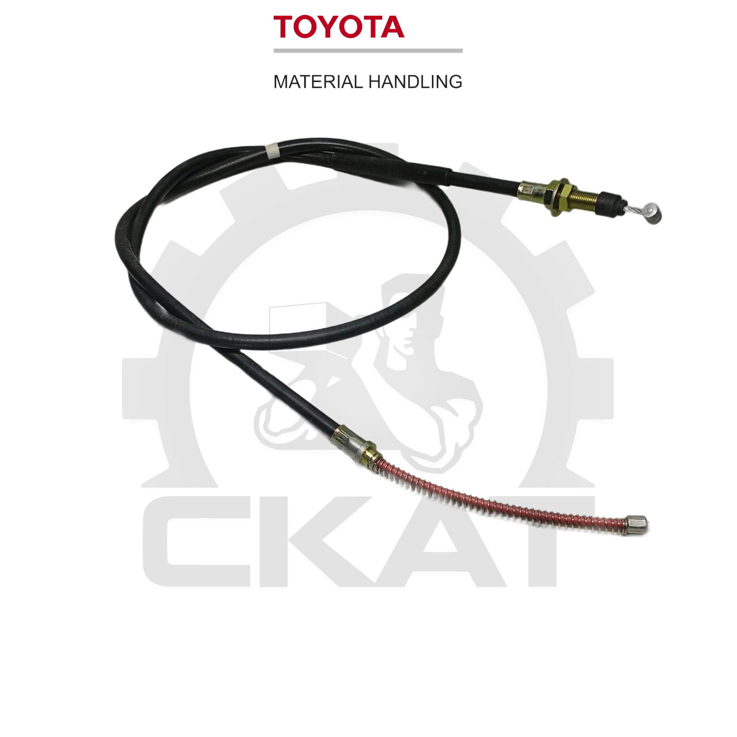 Трос тормоза стояночного Toyota 8FD/FG10-18, 8FB10-18, правый 1570мм
