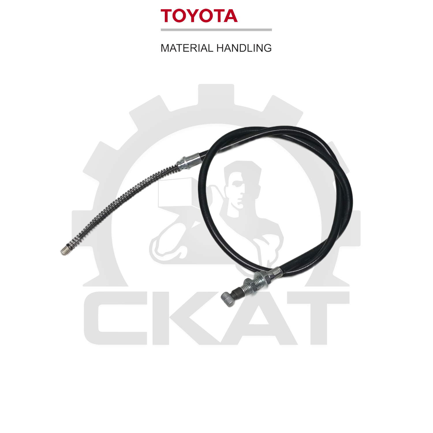 Трос тормоза стояночного Toyota 8FD/FG20-35, 8FDF/FGF/FGK20-35, левый 1170мм