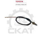 Трос тормоза стояночного Toyota FD/FG10-18, левый 1070мм