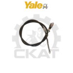Трос тормоза стояночного Yale GDP/GP20-35, левый 1370мм